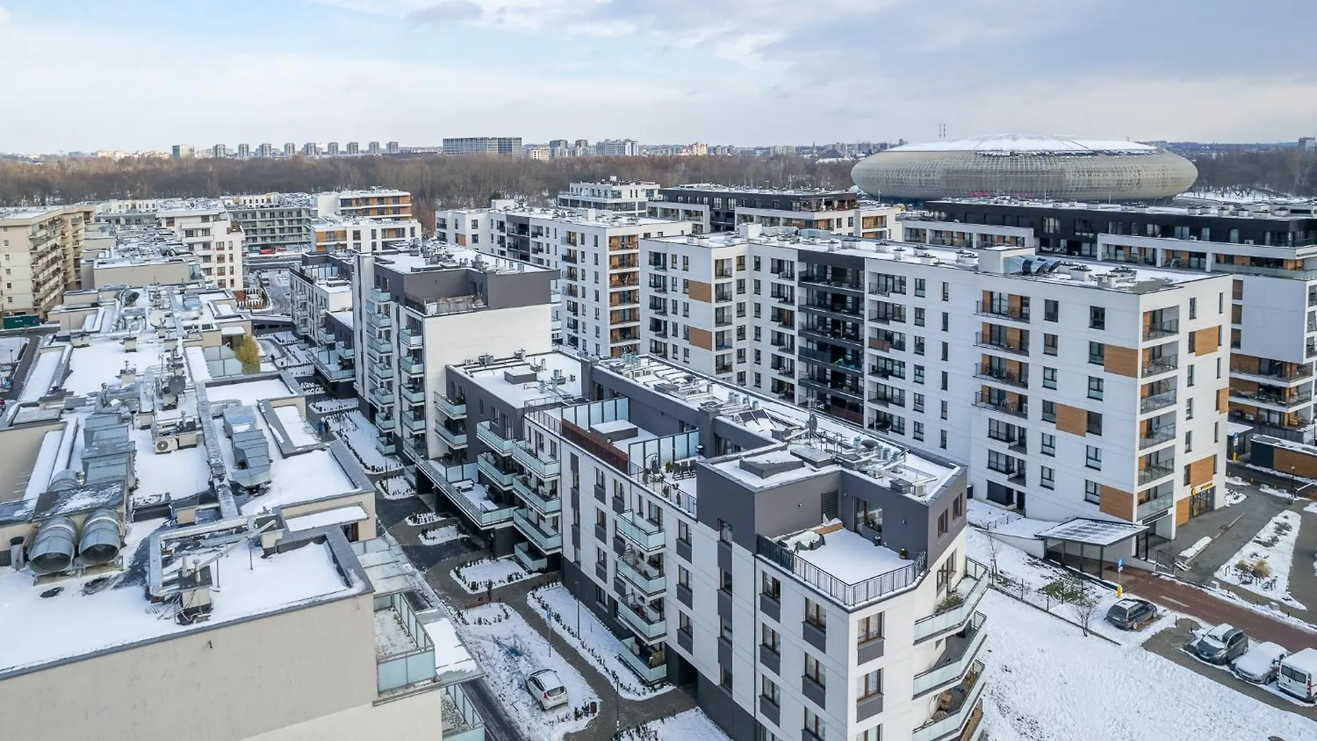 Tauron Arena Modern Apartment - Parking And Balcony By Rentujemy Cracóvia